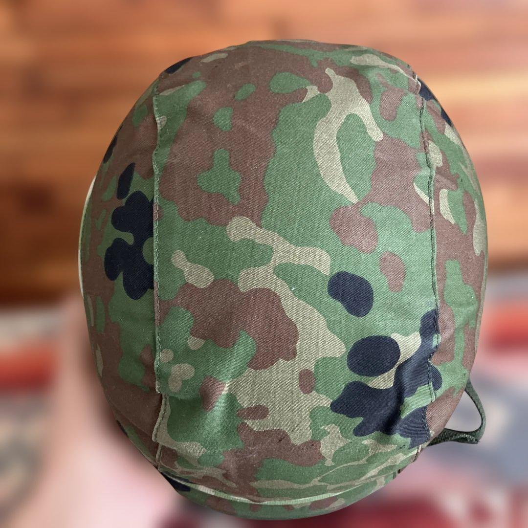 陸上自衛隊　88式　鉄ヘルメット　迷彩カバー　レプリカ