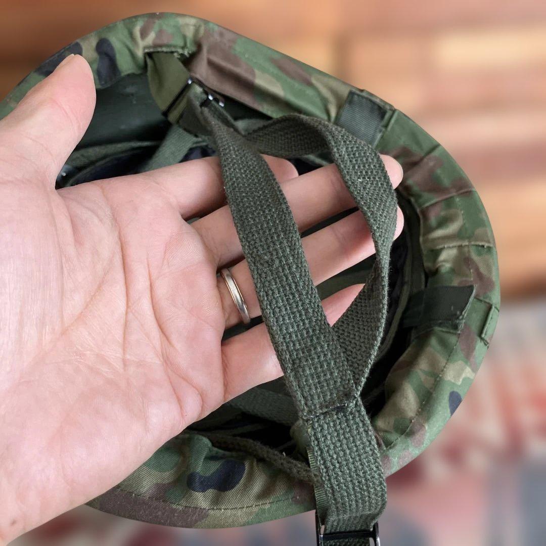 陸上自衛隊　88式　鉄ヘルメット　迷彩カバー　レプリカ