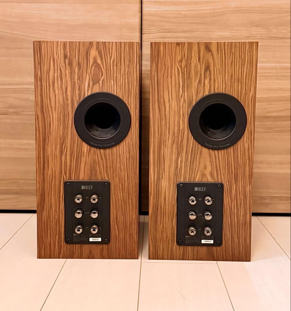 KEF R3  ウォールナット ブックシェルフスピーカー 元箱付