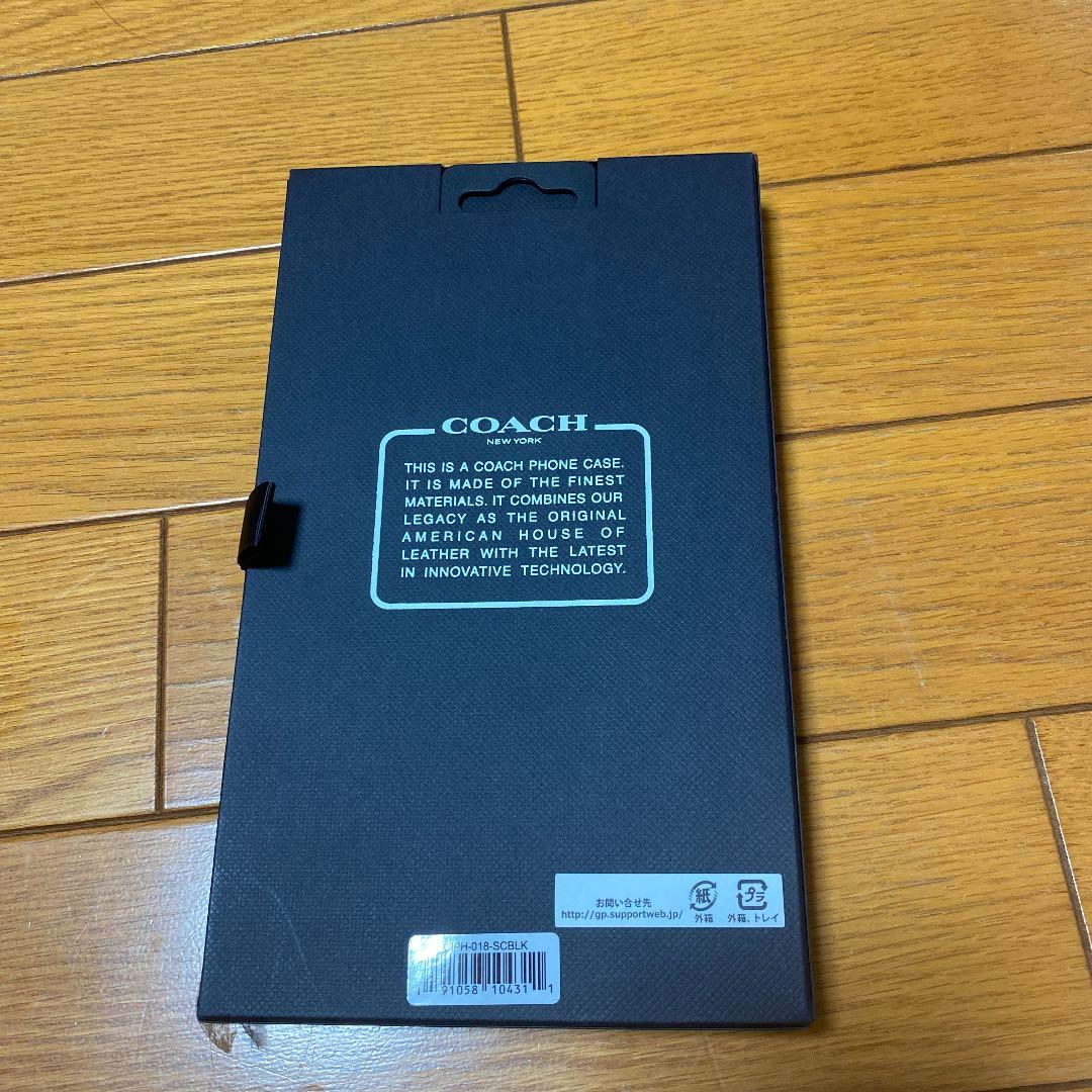 iPhoneアクセサリー COACH CIPH-017-SCBLK