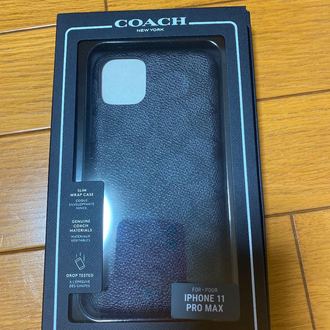 iPhoneアクセサリー COACH CIPH-017-SCBLK
