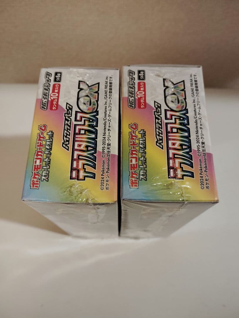 テラスタルフェスex 2BOX 未開封シュリンク付き