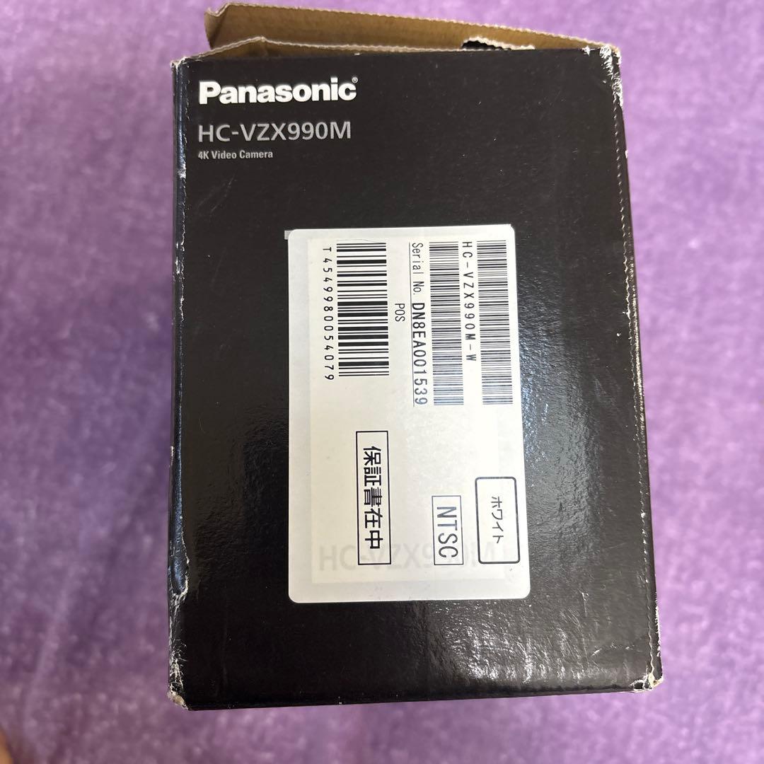 Panasonic HC-VZX990M 4Kビデオカメラ