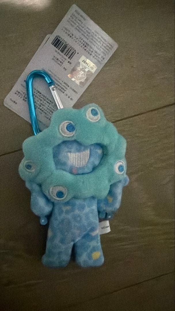 関西万博限定　レオパード柄　水色　ミャクミャク