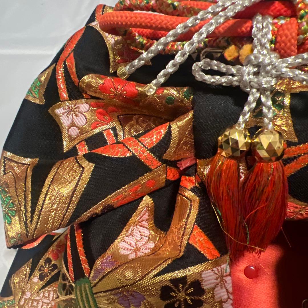 七五三　7歳　作り帯　大寸