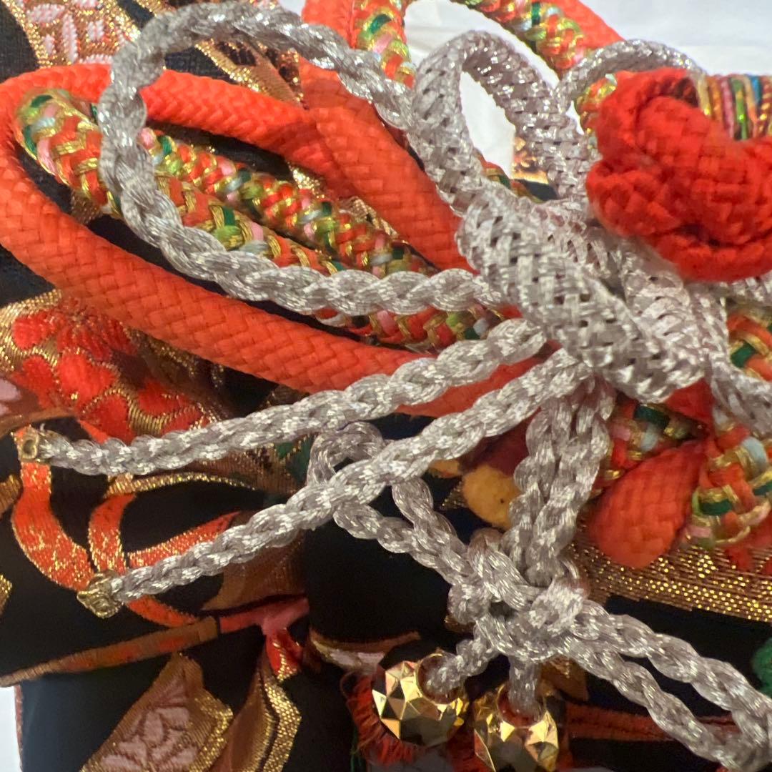 七五三　7歳　作り帯　大寸