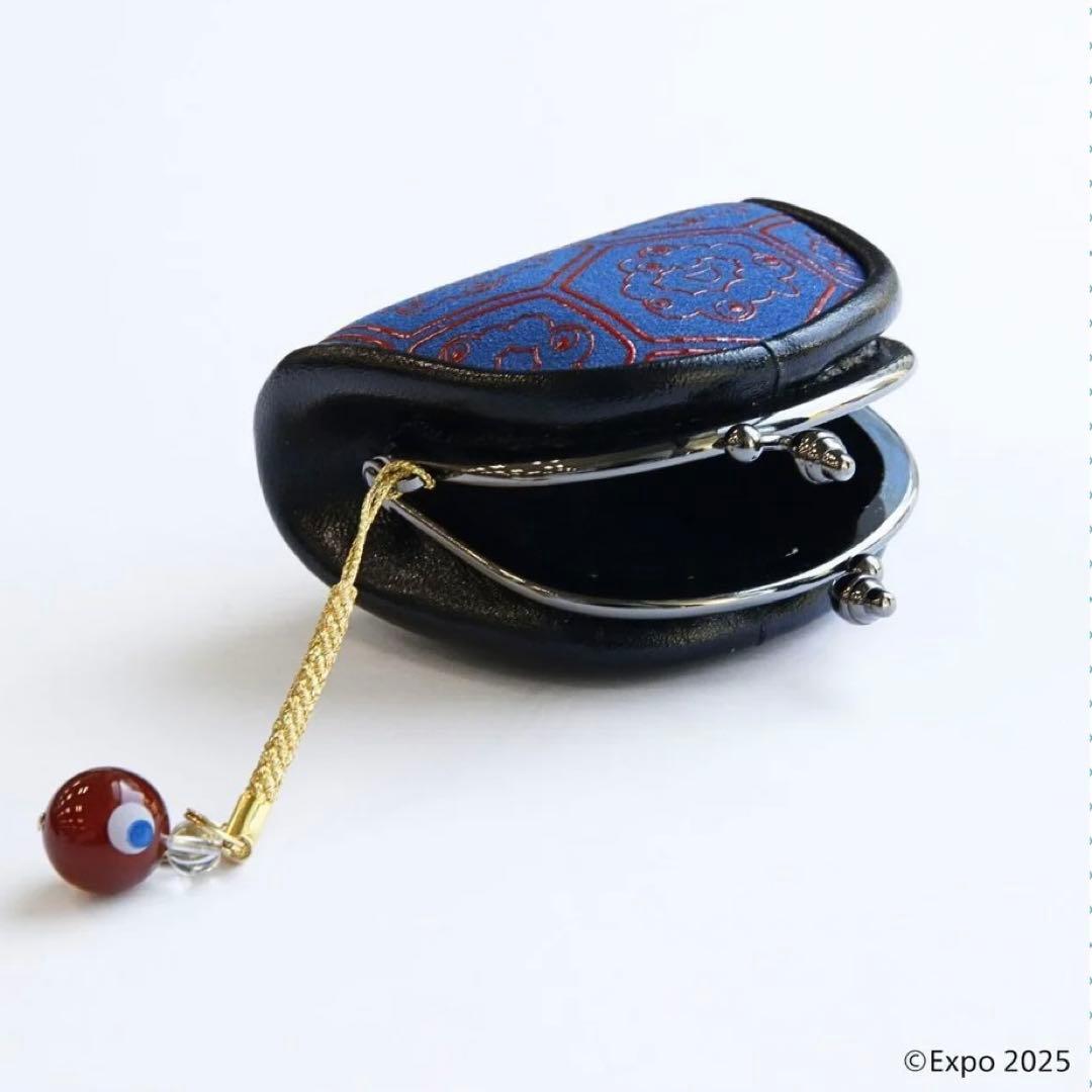 EXPO2025 ミャクミャク 甲州印伝 がまぐち　がま口