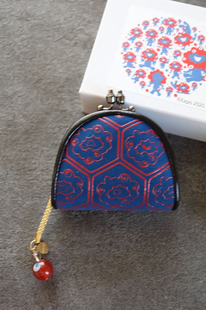 EXPO2025 ミャクミャク 甲州印伝 がまぐち　がま口