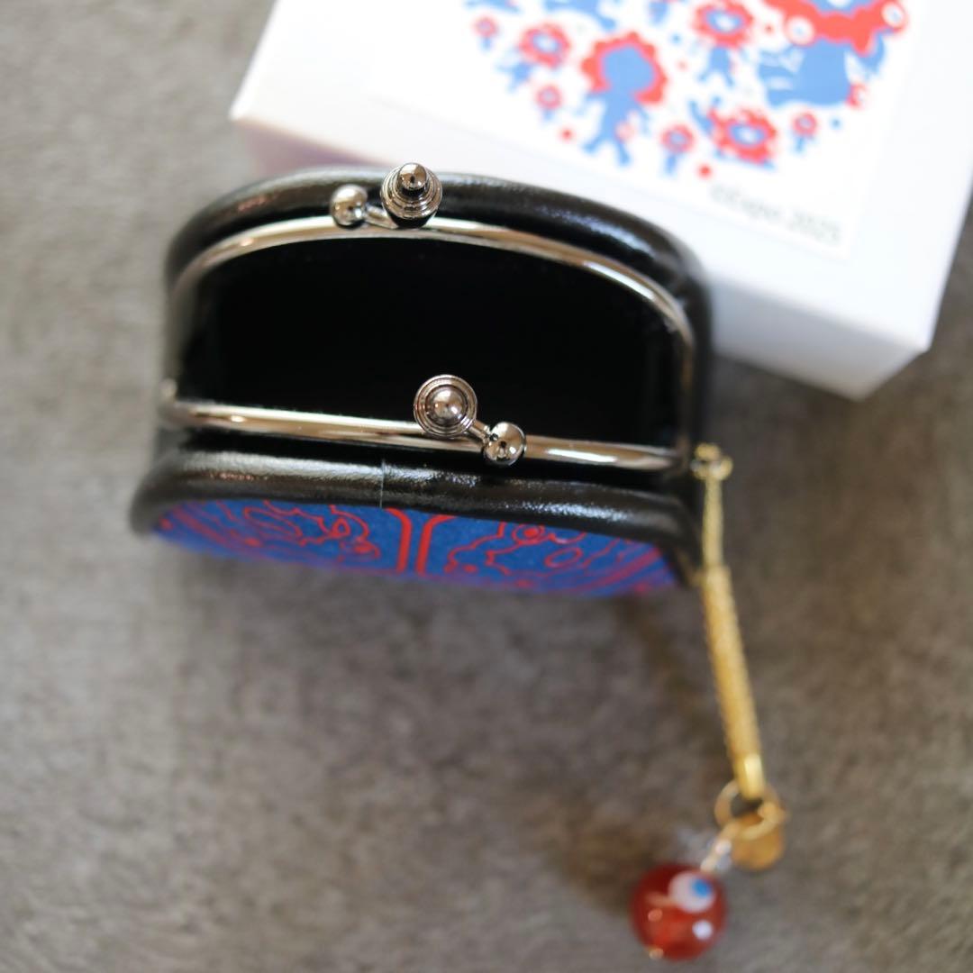 EXPO2025 ミャクミャク 甲州印伝 がまぐち　がま口