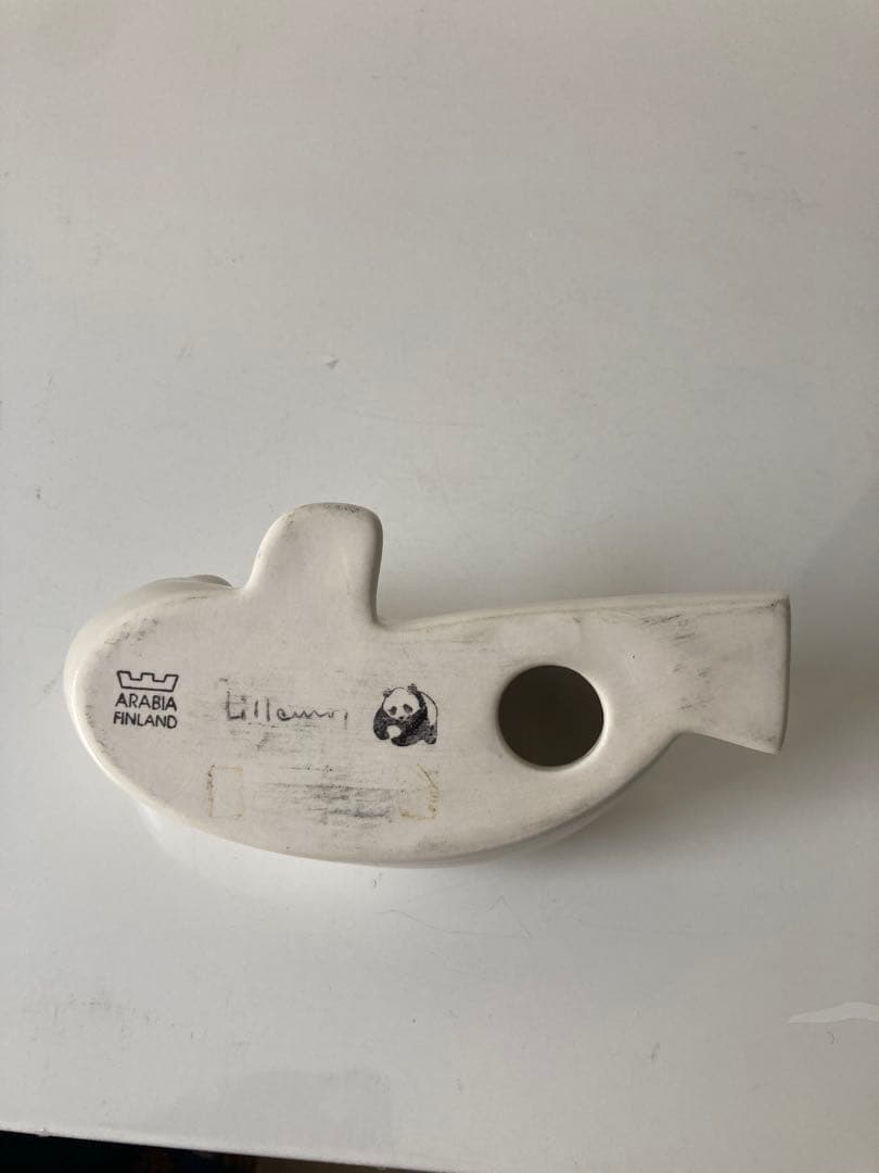 WWF/世界自然保護基金 アラビア アザラシ　置物