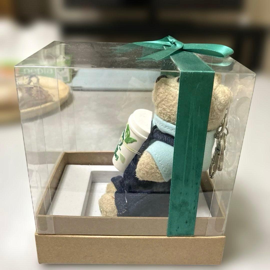 スターバックス⭐︎中国限定⭐︎ホワイトベアリスタぬいぐるみキーホルダー