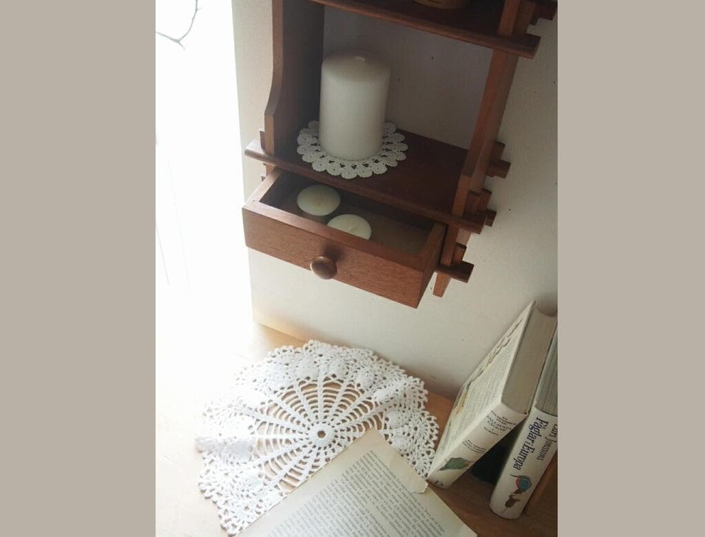 北欧ヴィンテージ チーク ウォールシェルフ ウェグナー チェア 花瓶 プレート