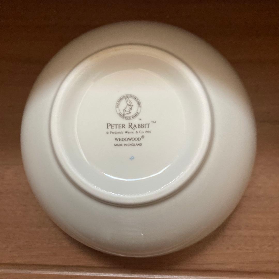 新品ピーターラビット ウェッジウッド 陶器 ボウル どんぶり 丼 サラダボウル