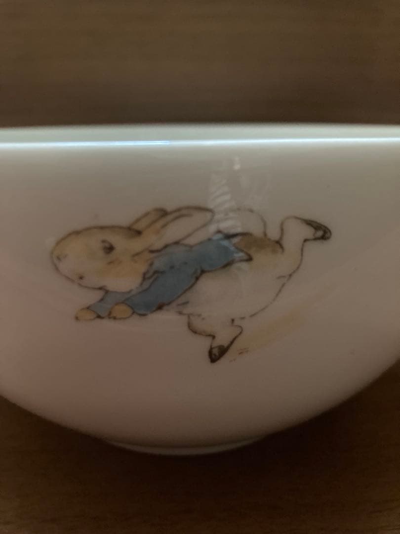 新品ピーターラビット ウェッジウッド 陶器 ボウル どんぶり 丼 サラダボウル