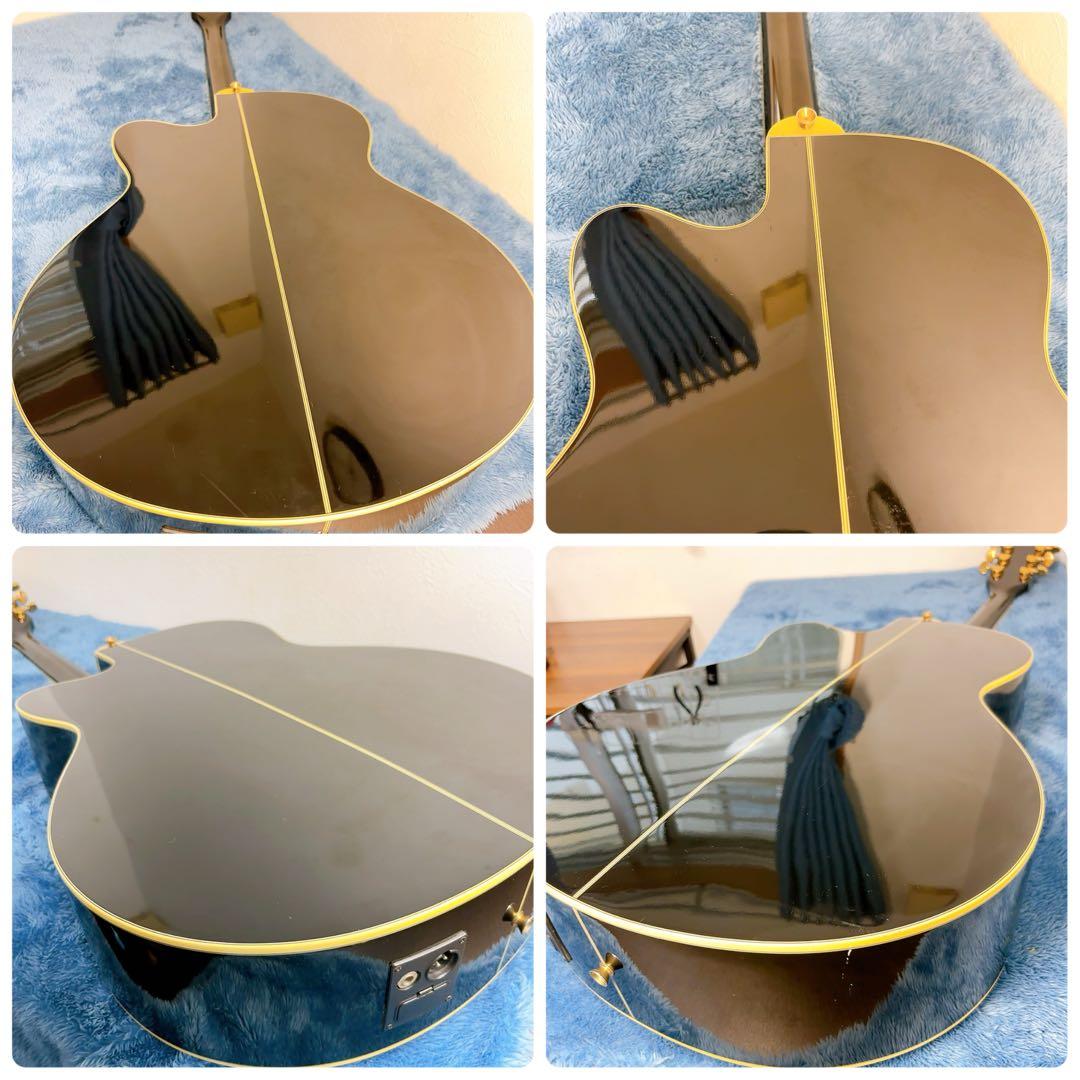 Ibanez AEL30SE-BK エレアコ ブラック フィッシュマン搭載