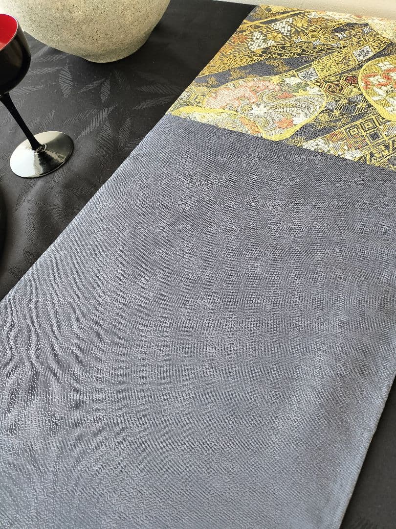 A467★新品‼️お祝い‼️袋帯テーブルランナー2m14cm