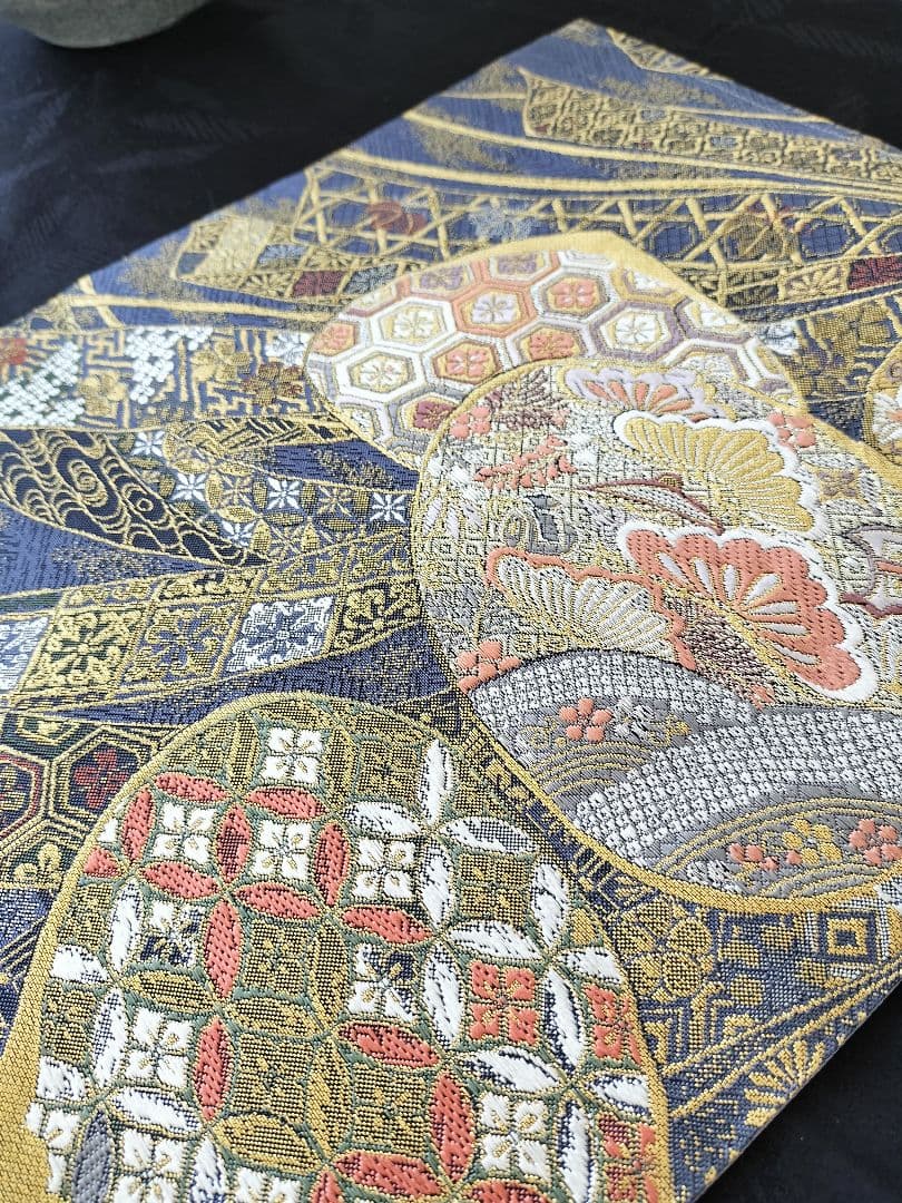 A467★新品‼️お祝い‼️袋帯テーブルランナー2m14cm