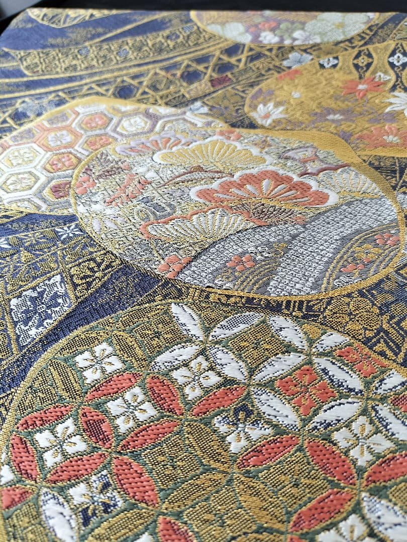 A467★新品‼️お祝い‼️袋帯テーブルランナー2m14cm