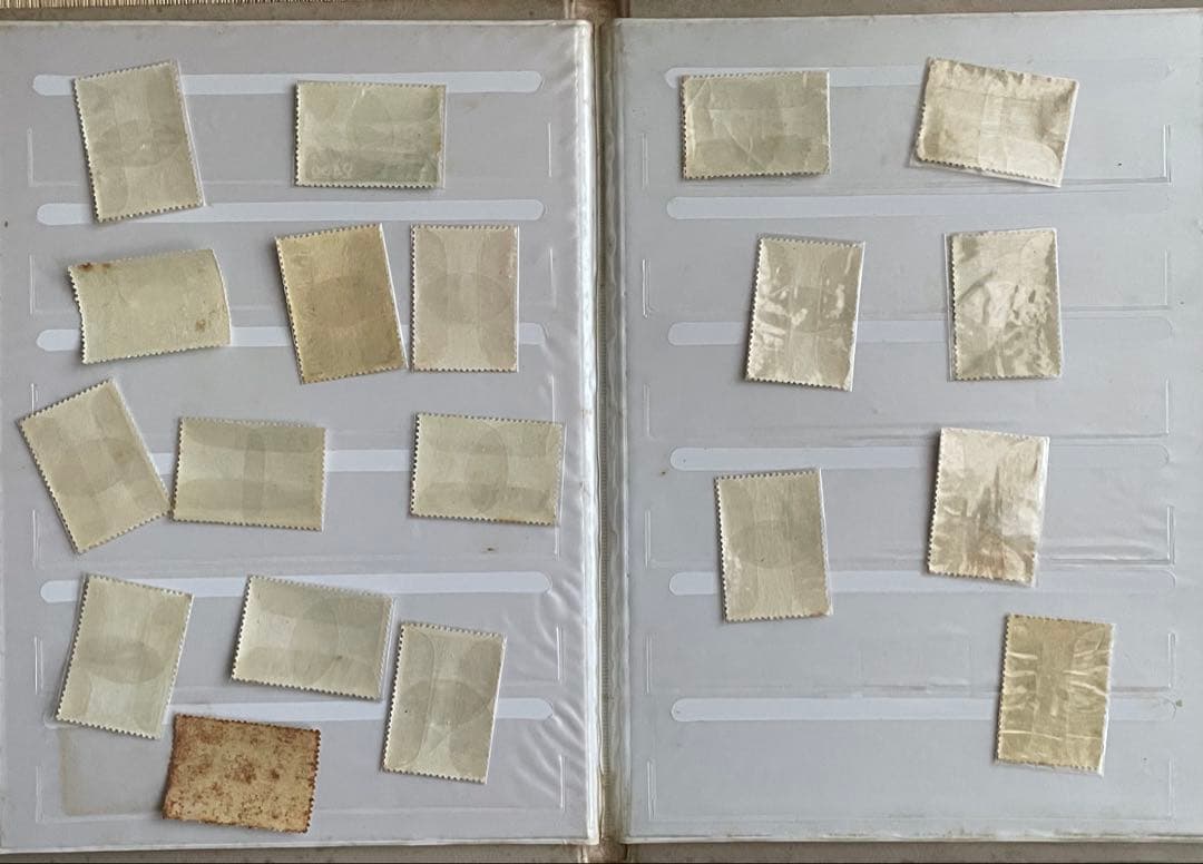 銭単位 切手 観光地百選 18種19枚