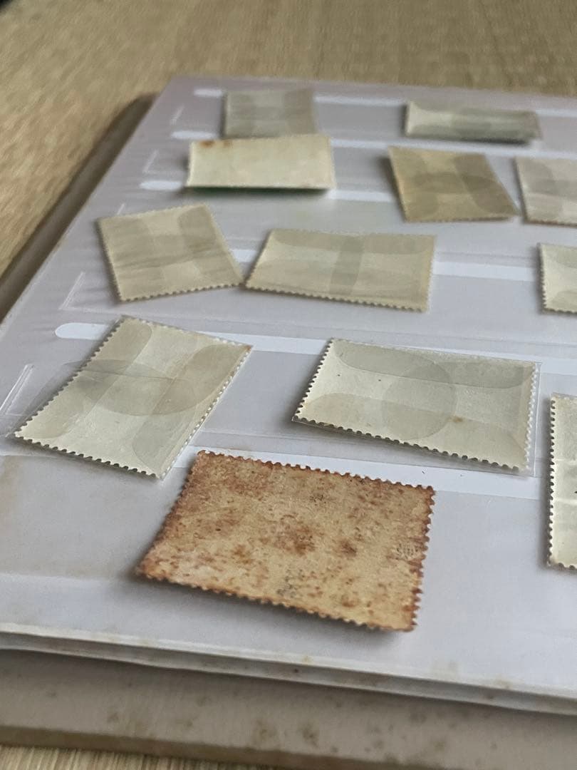 銭単位 切手 観光地百選 18種19枚