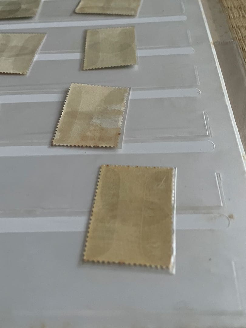 銭単位 切手 観光地百選 18種19枚