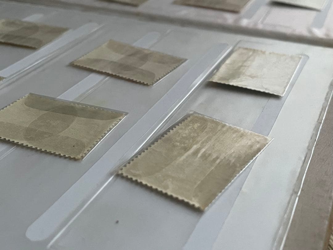 銭単位 切手 観光地百選 18種19枚