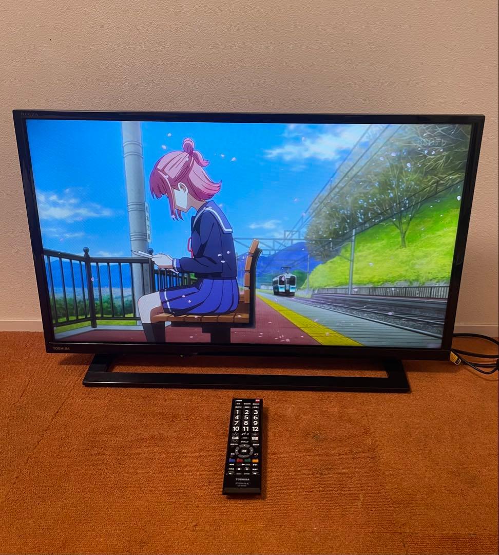 東芝 液晶テレビ 32V型 2018年製 ゲームダイレクトWチューナー付