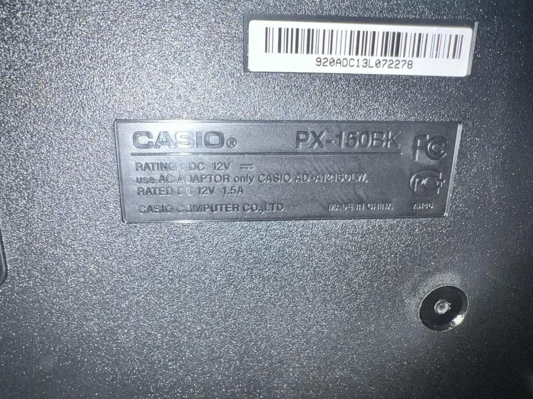 A866♦️カシオ CASIO 電子ピアノ Privia PX-150 88鍵盤