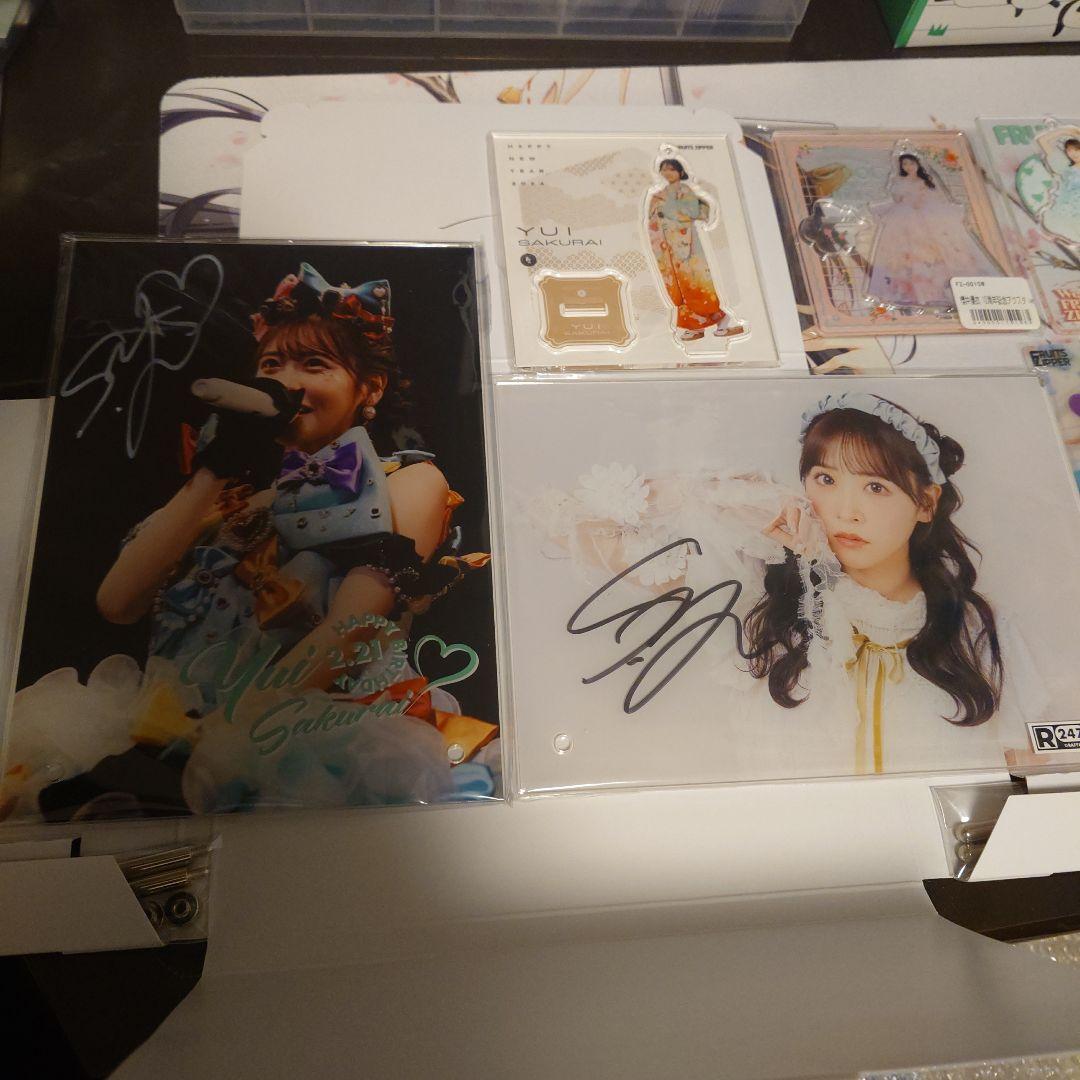 櫻井優衣　アクリルパネル　トレカ　アクスタ