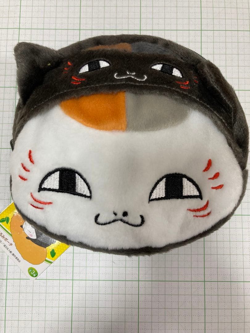 夏目友人帳　ぬいぐるみポーチ　全3種　未使用