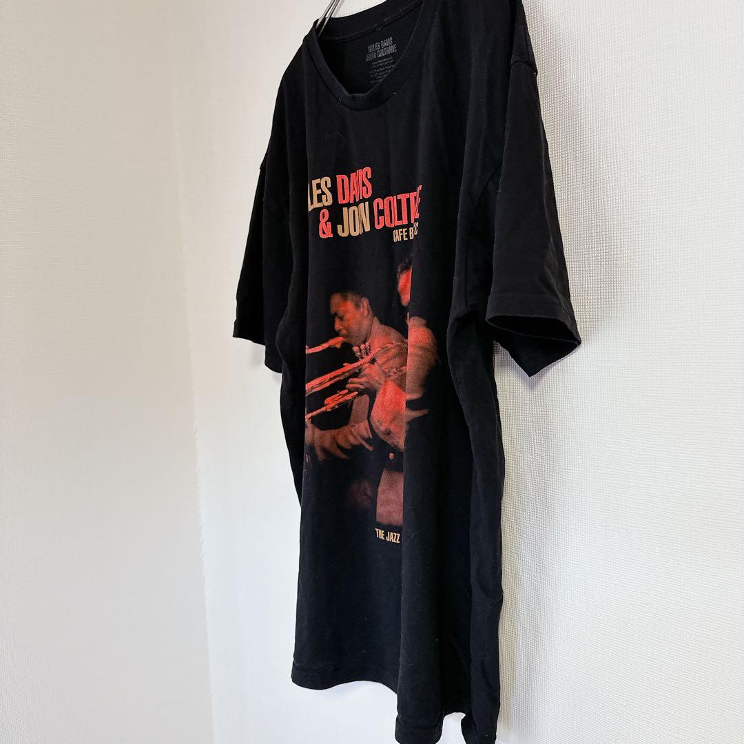 MILES DAVIS & JOHN COLTRANE Tシャツ Lサイズ 黒