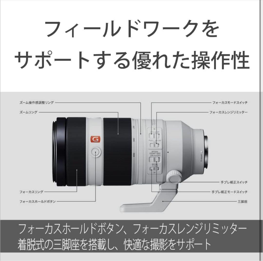 【新品未使用】SONY FE100-400mm F4.5-5.6 GM OSS