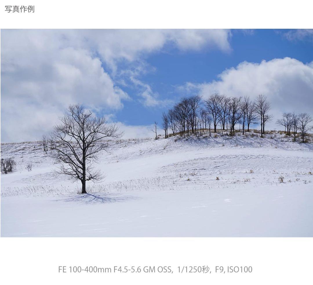 【新品未使用】SONY FE100-400mm F4.5-5.6 GM OSS