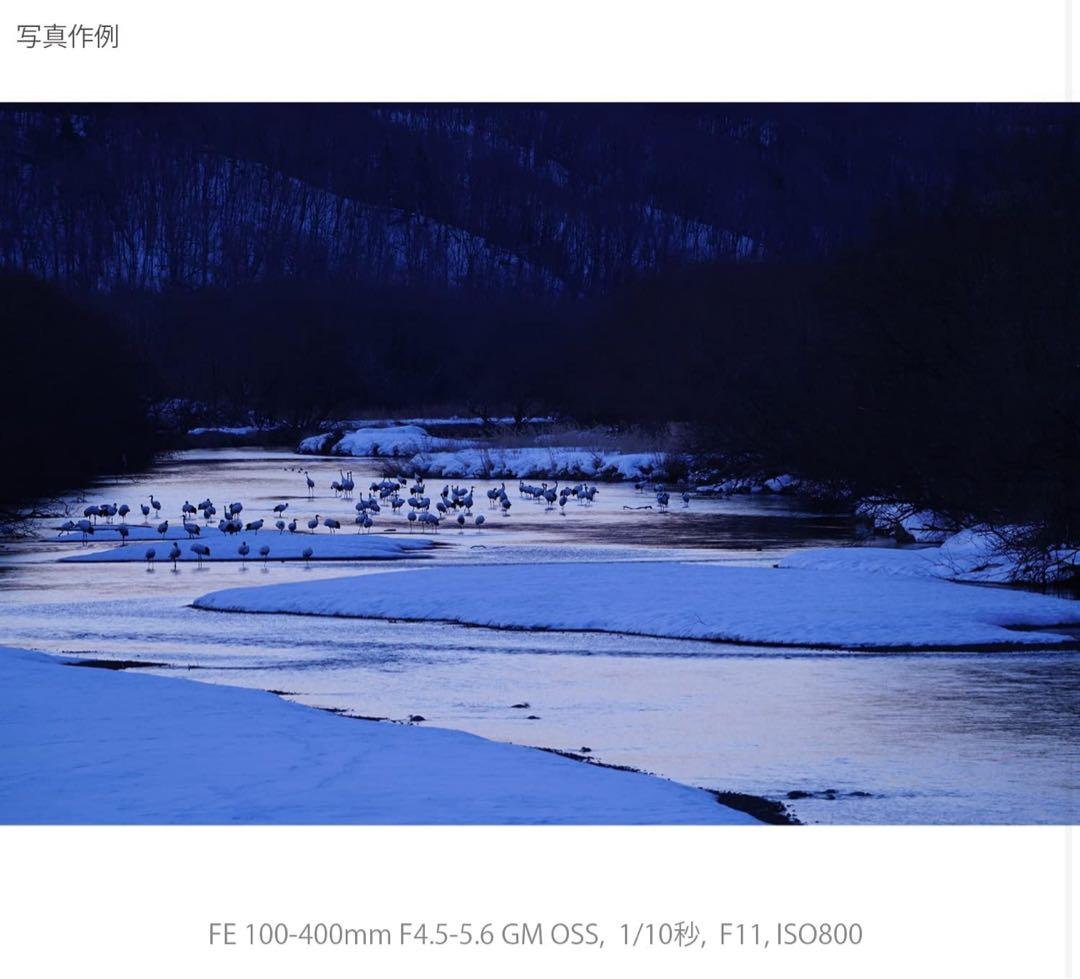 【新品未使用】SONY FE100-400mm F4.5-5.6 GM OSS