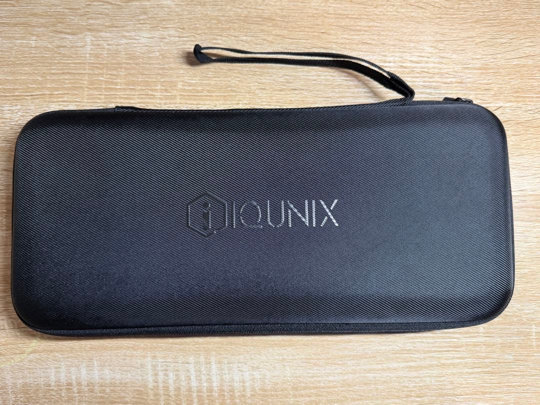 IQUNIX MQ80 Black ロープロファイルキーボード　フルセット