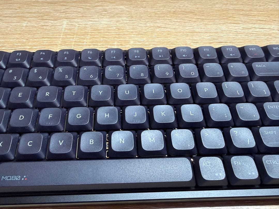 IQUNIX MQ80 Black ロープロファイルキーボード　フルセット