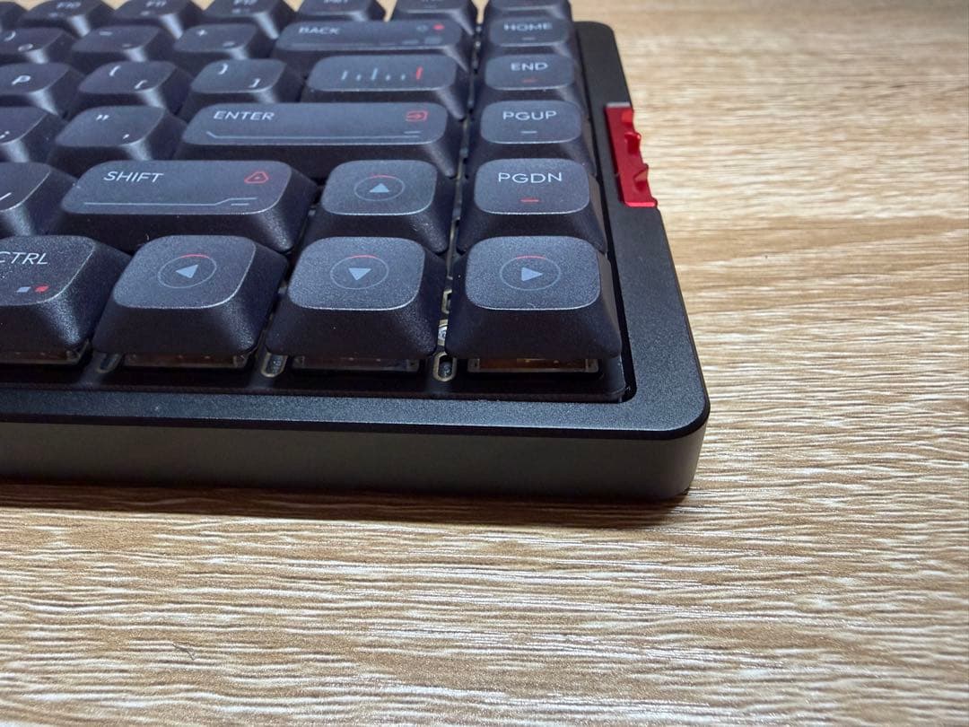 IQUNIX MQ80 Black ロープロファイルキーボード　フルセット