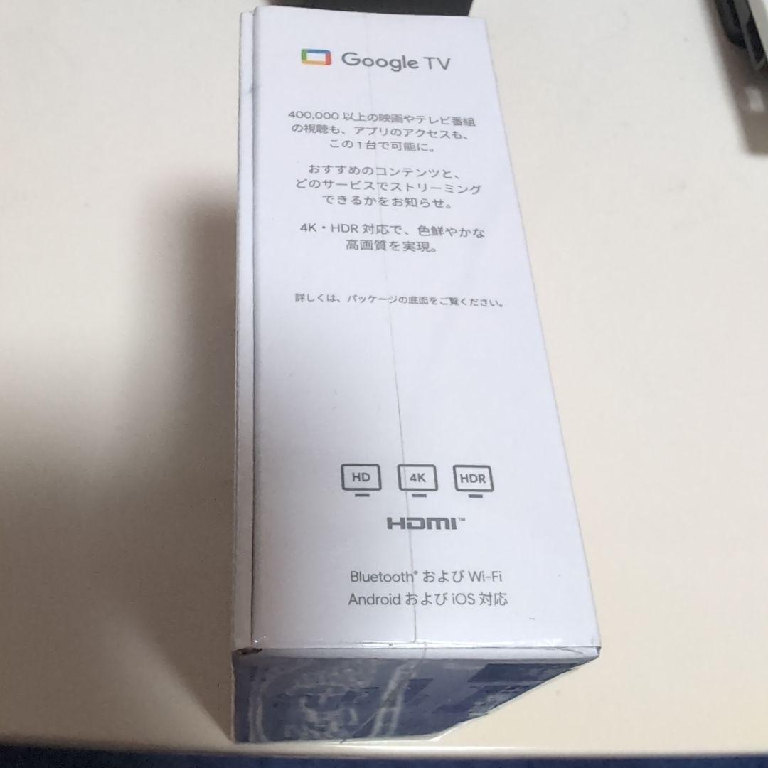 新品未開封☆Chromecast with Google TV 4K 贈り物にも