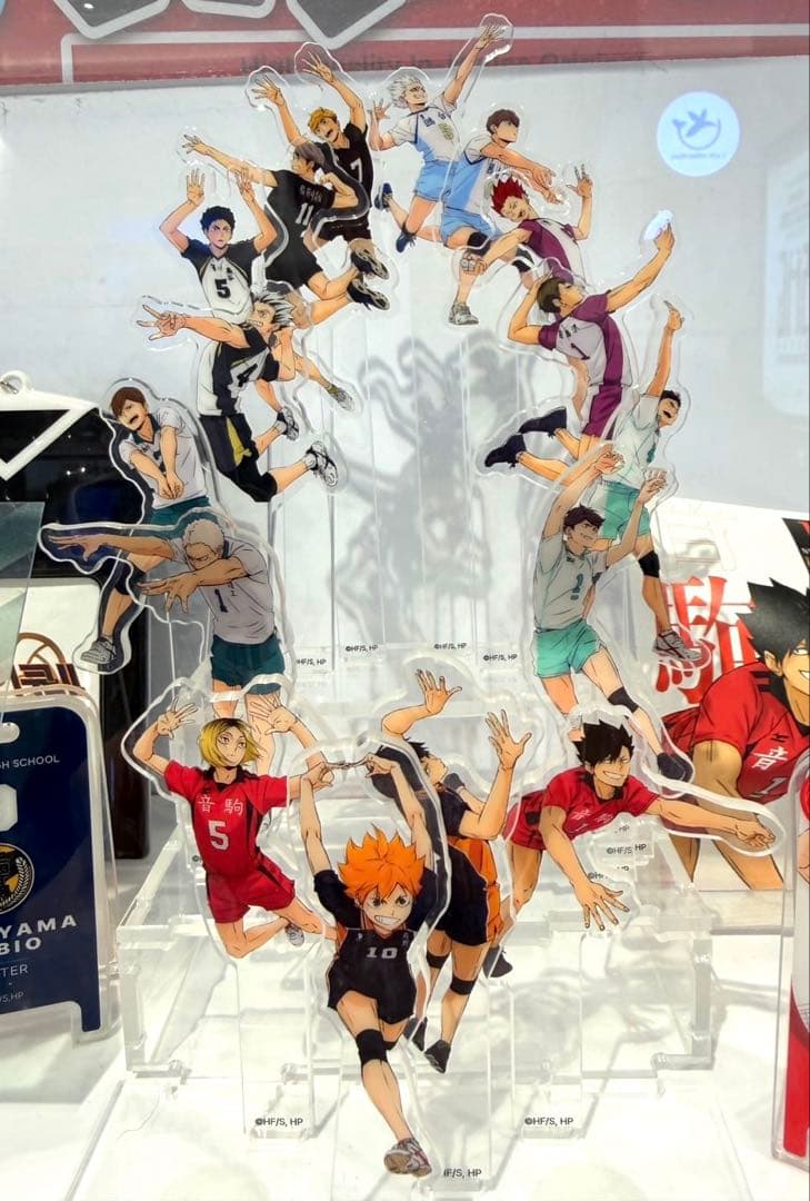 【韓国龍山店限定品】ハイキュー!! 10周年コンプリートアクリルスタンド　新品♪