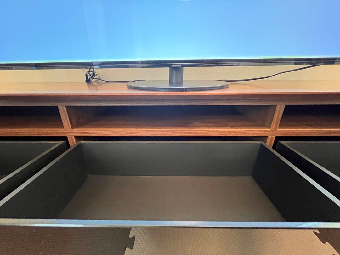 レンジⅡ　テレビボード ウォールナット　200cm 送料込み