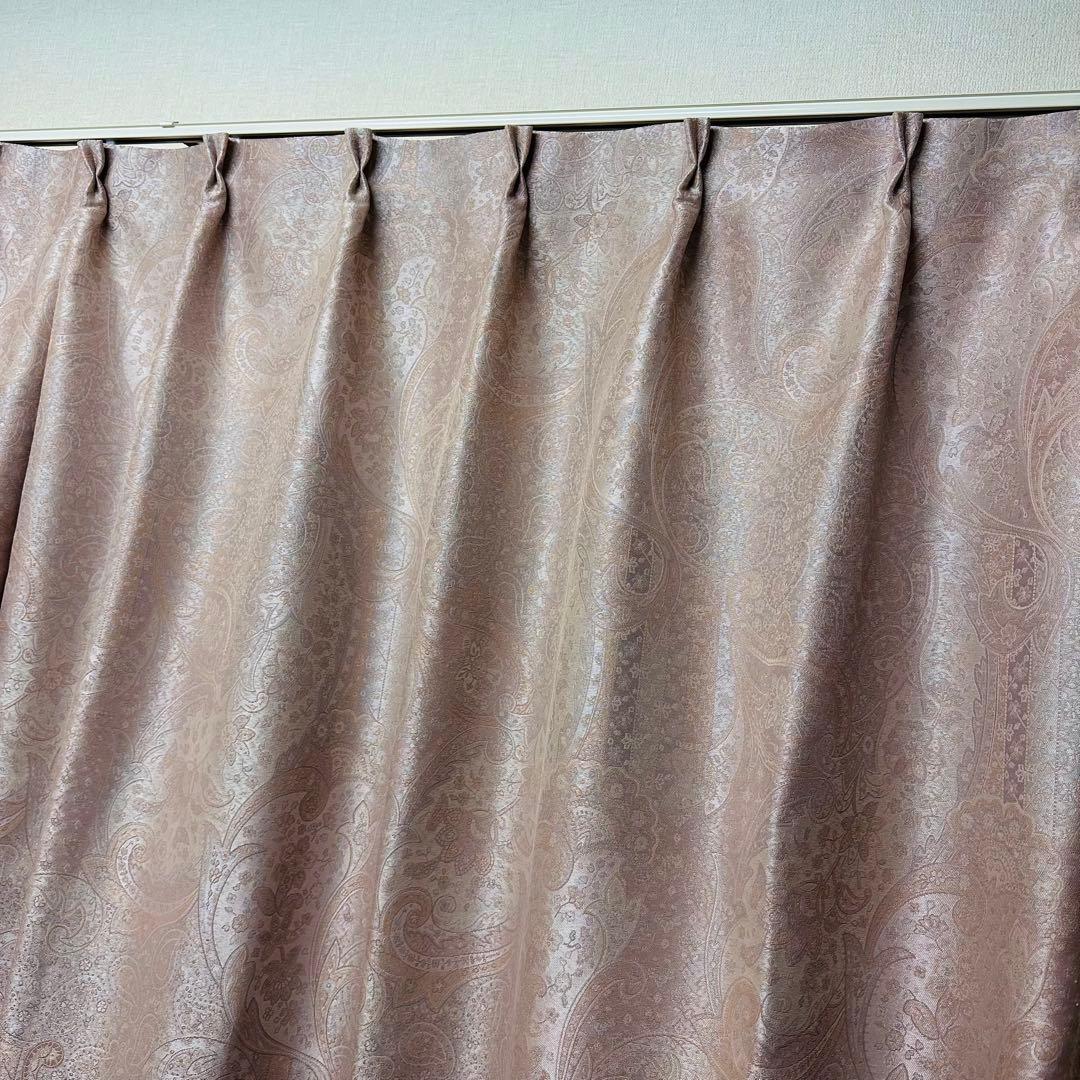 カーテン　幅150cm×丈240cm2枚　ジャガード