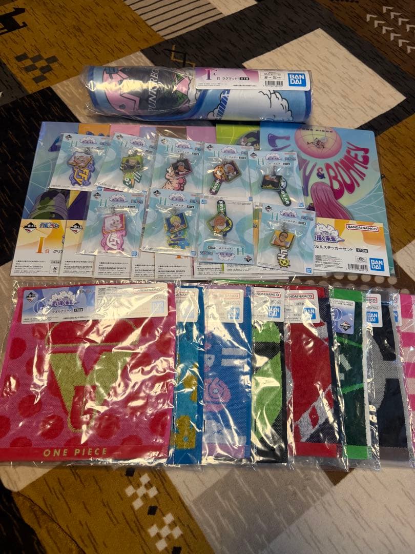 一番くじワンピース　A賞　B賞　Ｃ賞　Ｆ賞 下位賞セット