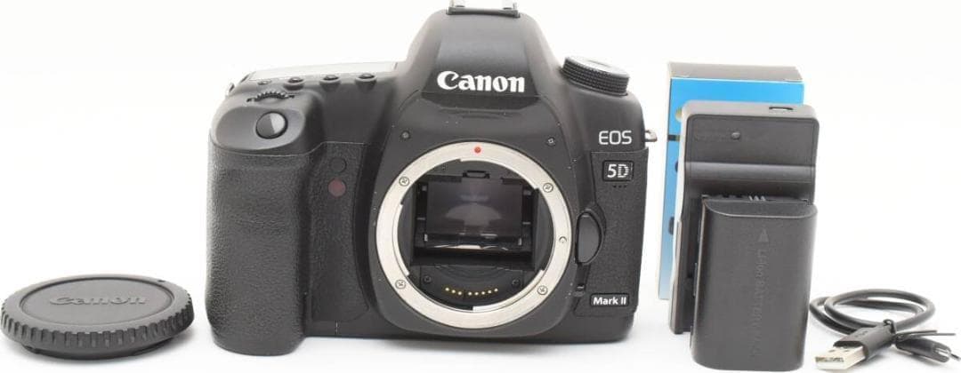 CANON キヤノン EOS 5D Mark2 ボディ バッテリー　充電器