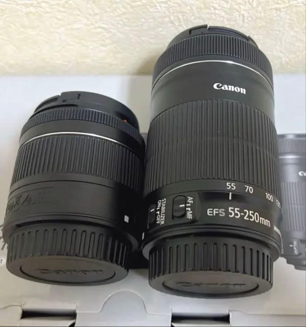 Canon kiss X10標準&望遠ダブルレンズセット