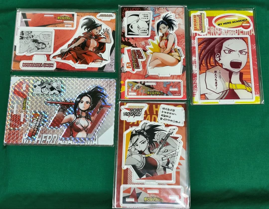 僕のヒーローアカデミア バースデイ缶バッジ 名場面ジオラマフィギュア 八百万百