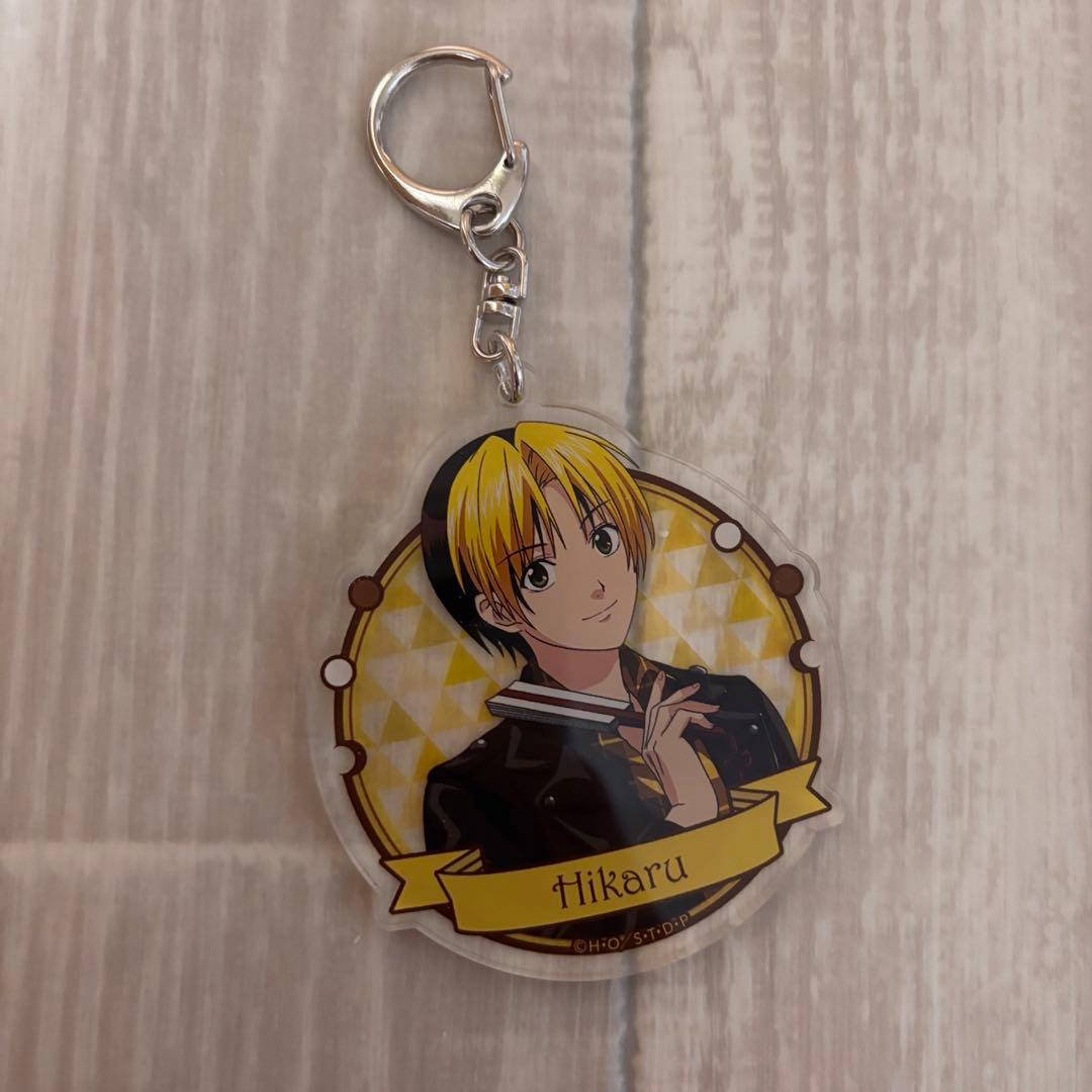 ヒカルの碁　進藤ヒカル　缶バッジ　アクリルキーホルダー　原画　原作　アニメグッズ