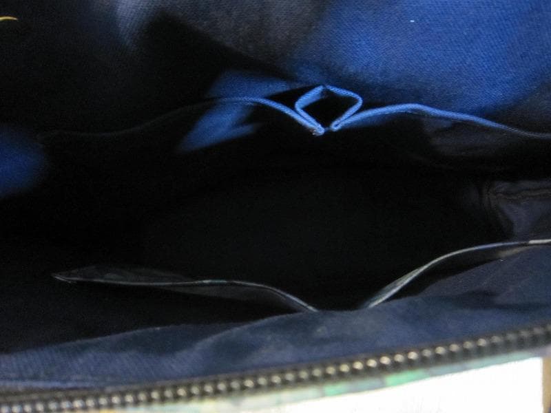 ♦リバティ♦ハンドメイドバッグ♦ビニコ　ラミネート♦エメラルドベイ　♦美品