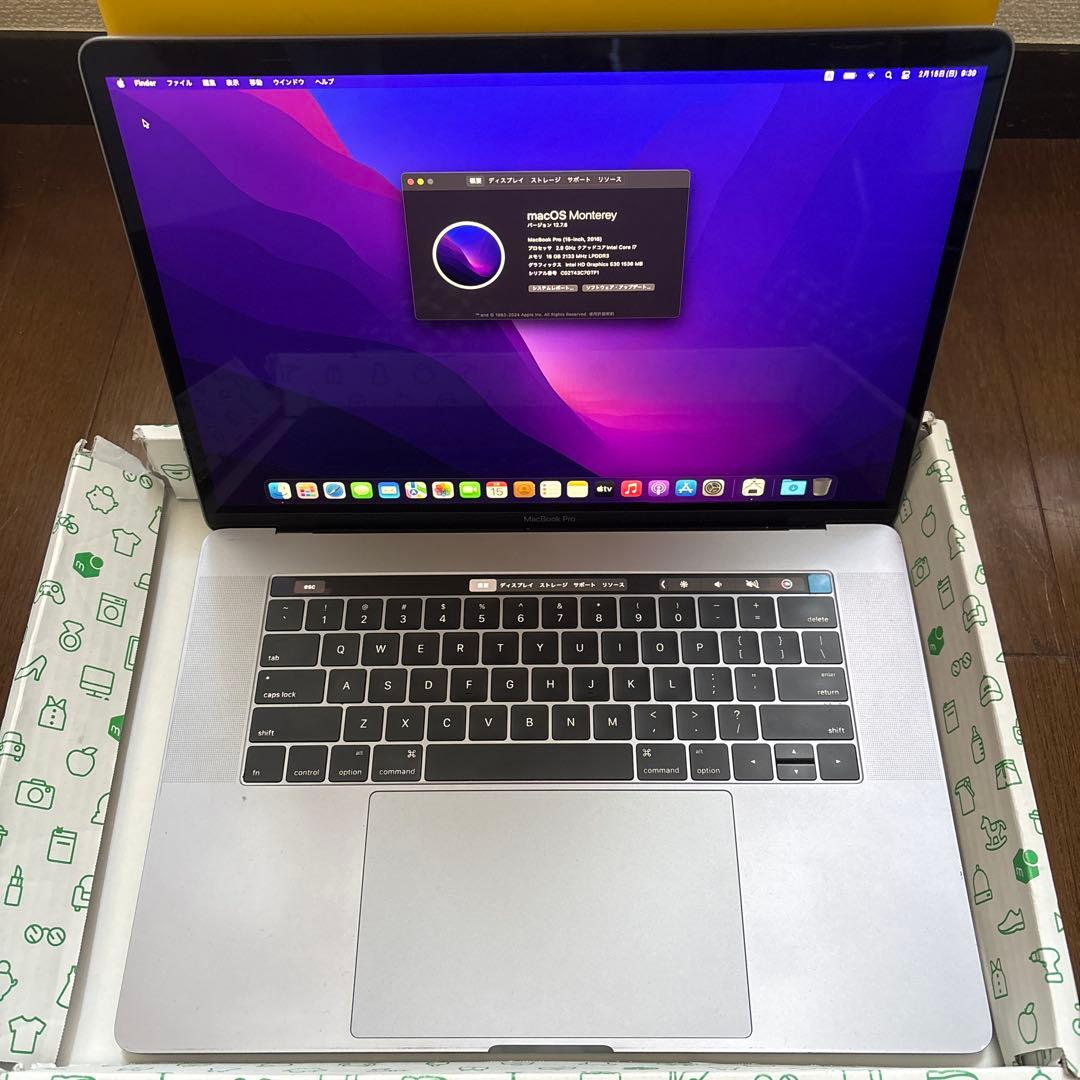 MacBook本体 MacBook Pro (15-inch, 2016) space grey