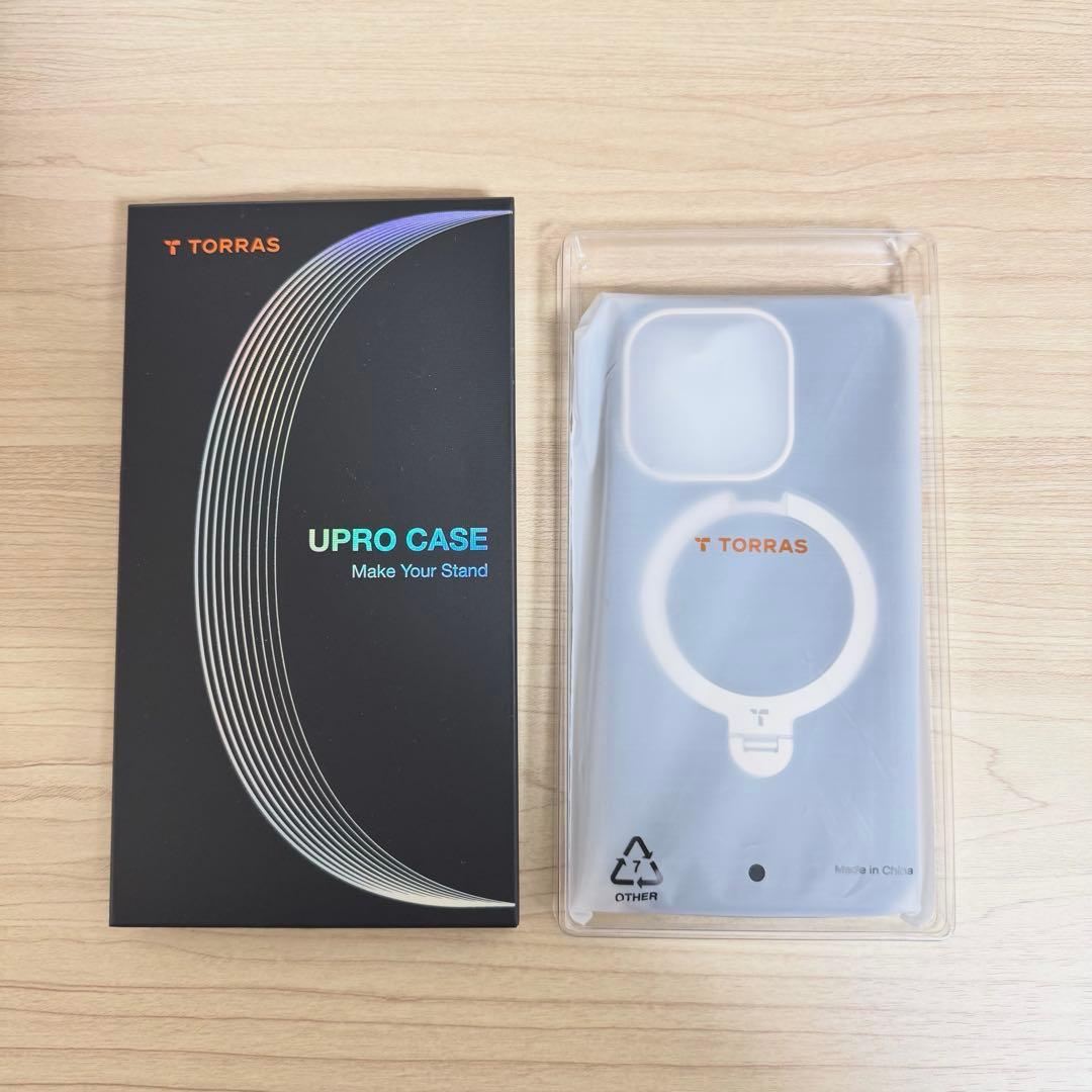 TORRAS iPhone 15 Pro ケース　レザートーン こくよう