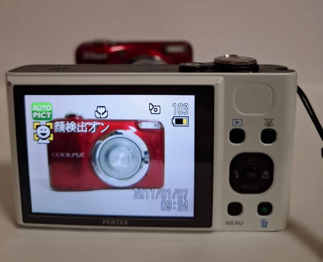 [準美品]PENTAX ペンタックス OPTIO RZ18 コンテジ